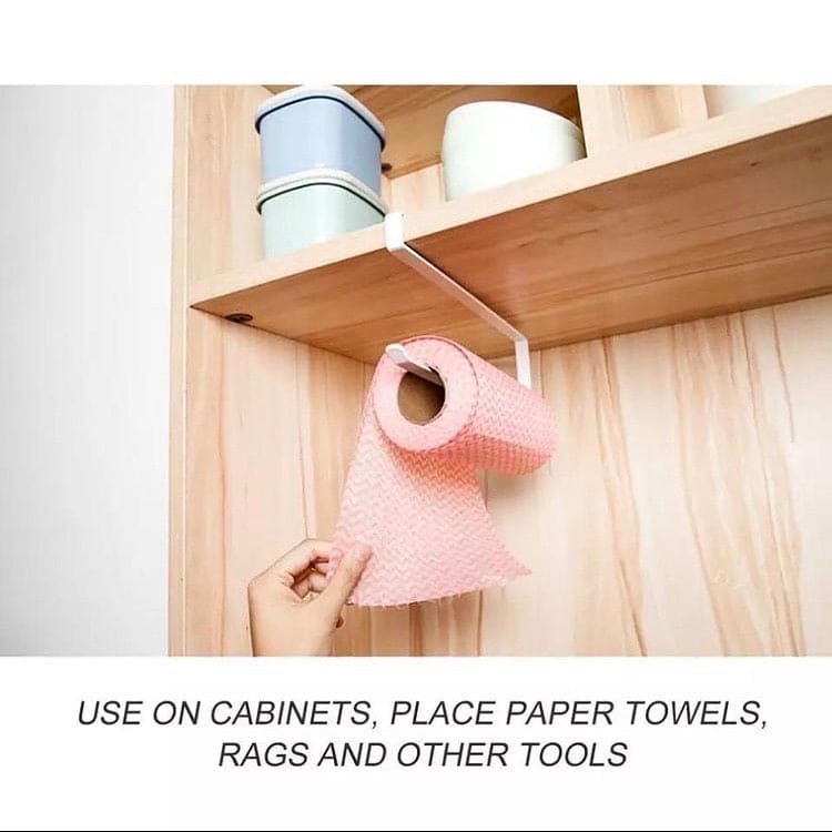 Paper Towel Holder, Paper Towel Hanger Rack, Door Hanging Organizer Paper Towel Holder, Paper Towel Hanger Rack, Door Hanging Organizer